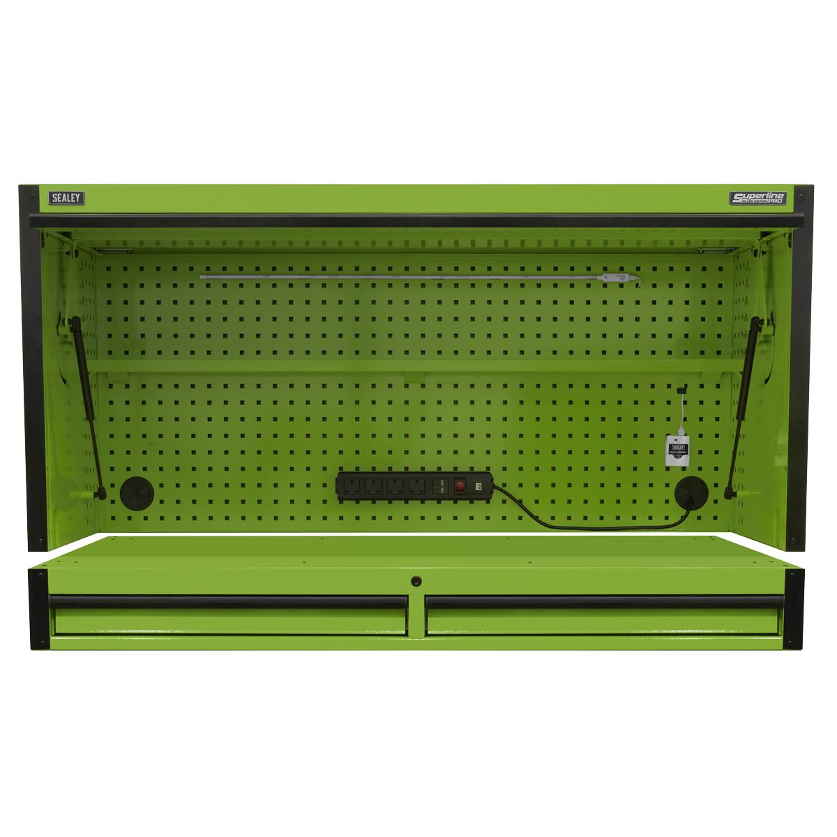 Sealey Top Hutch & 2 Drawer Riser 1549mm AP6103BE