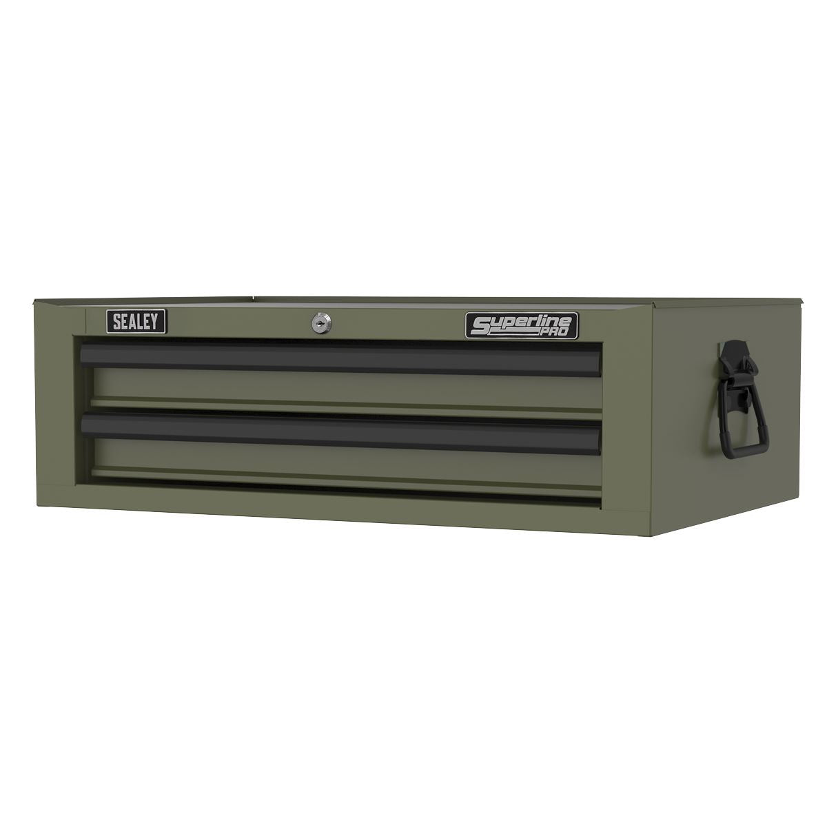 Sealey Superline Pro Mid-Box Tool Chest 2 Drawer - Khaki AP26029TK
