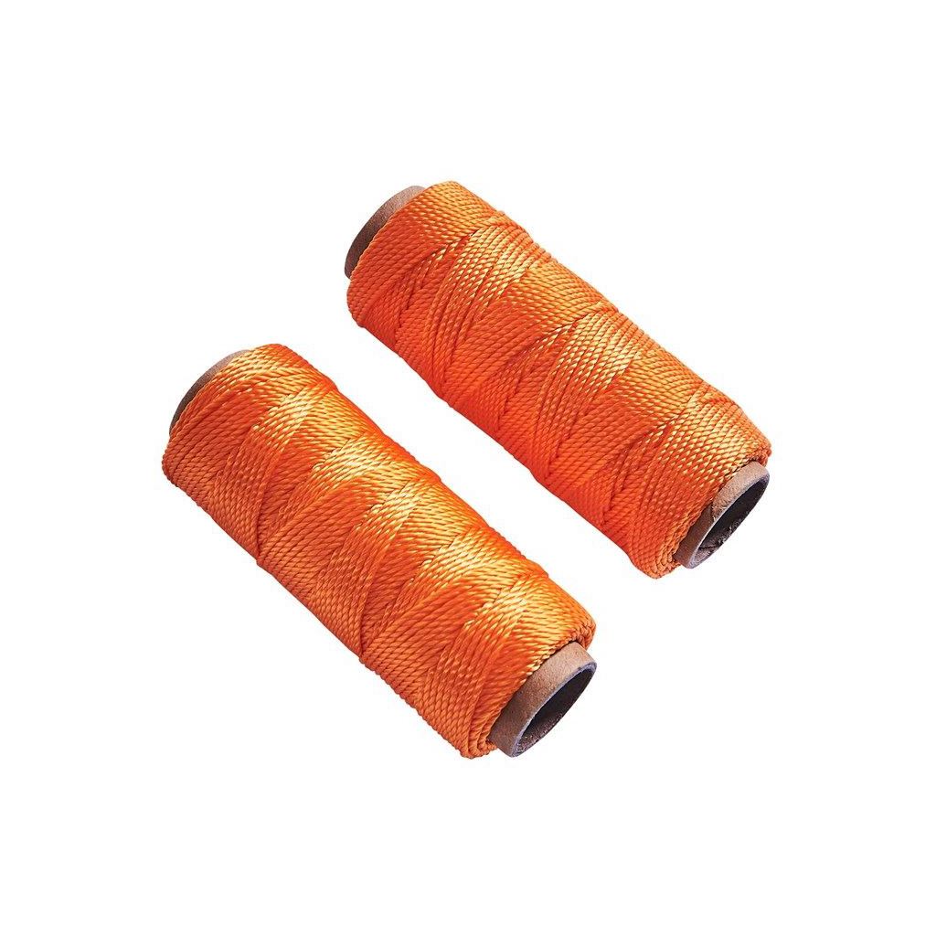 2 Piece 50m Builders Line Brick Masonry Home Diy Rope String Building 10Kg Limit - G3990