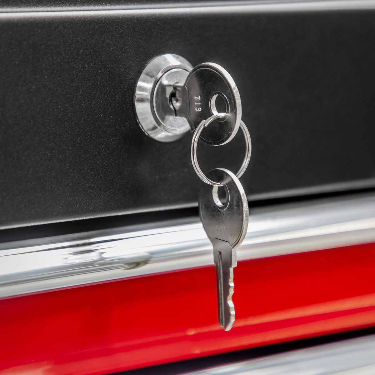 Sealey American Pro Topchest & Rollcab Combination 6 Drawer with Ball-Bearing Slides - Red AP22R