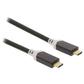 Konig USB 3.1 Cable USB-C Male to USB-C Male 1m Anthracite GEN 2 (10 Gbps)