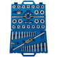 Draper 45 Piece LARGE Metric Tap Wrench & Split Die Set M6 - M24 + Case, 18523