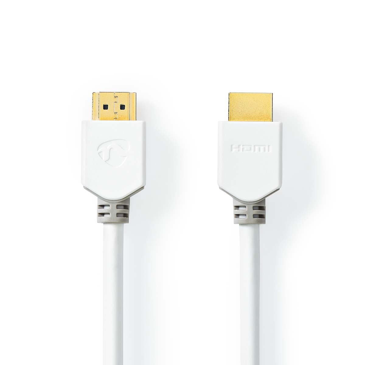 Nedis 1.5m High Speed HDMI Cable 4K@60Hz 18 Gbps 3m Round - CVBW34000WT15