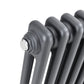 Baridi Horizontal Traditional 2 Column Radiator 600 x 1012mm � Anthracite DH359
