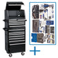 Draper Expert 13 Drawer Tool Chest Roller Cabinet 98885 DTK2019 Deluxe tool Kit