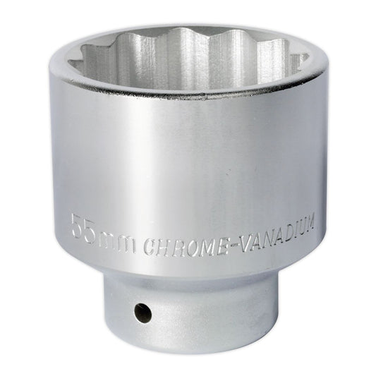 Sealey WallDrive Socket 55mm 3/4"Sq Drive S34/55