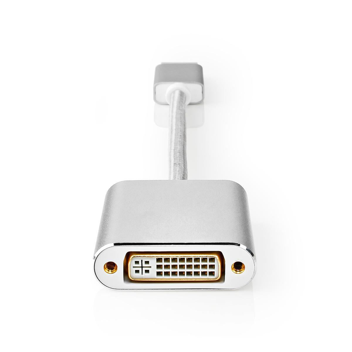 Nedis DisplayPort Cable Male to DVI-D 24+1-Pin Female 1080p Gold Plated 20cm - CCTB37250AL02