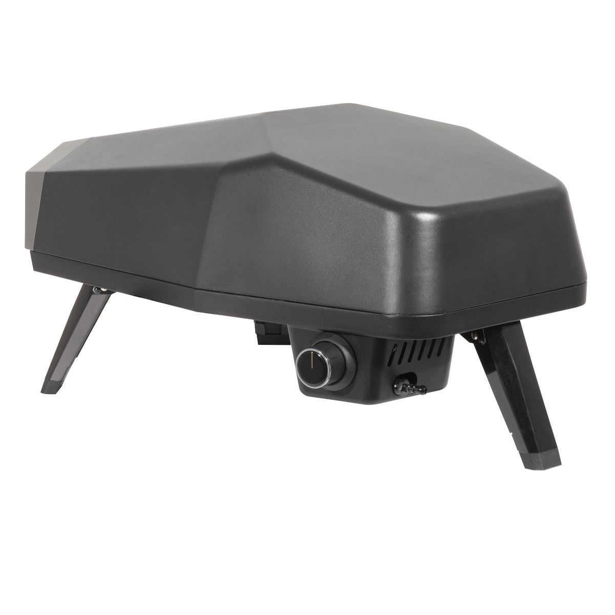 Dellonda Gas Pizza Oven with Gas Regulator, Water Resistant Cover/Carry Bag & 12" Pizza Peel, Portable Outdoor Pizza Maker, Authentic Stone Baked Pizza, Great for Barbecues - DG257 DG257