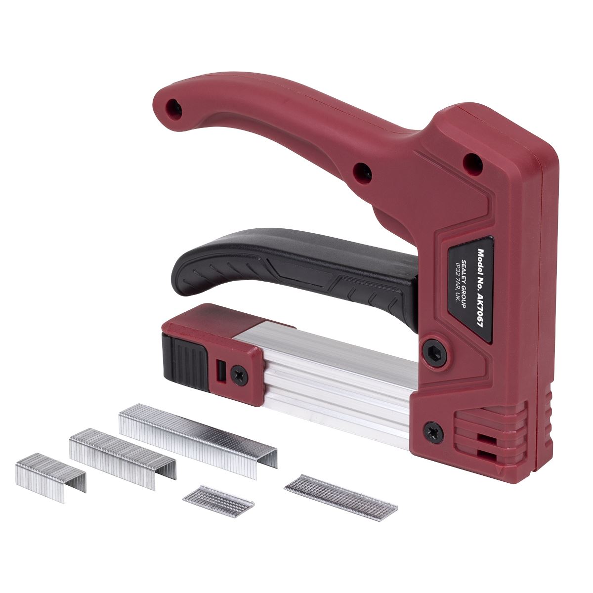 Sealey Premier Heavy-Duty Staple & Brad Nail Gun AK7067