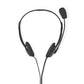 Nedis PC Headset On-Ear 2x 3.5mm Connectors 2m Black CHST100BK