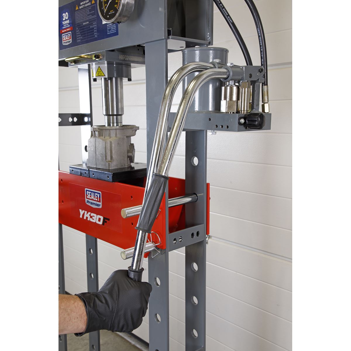 Sealey Hydraulic Press 30 tonne Floor Type YK30F