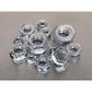 Sealey Flange Nut Assortment 390pc M5-M12 Serrated Metric AB031FN