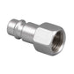 Sealey High Flow Screwed Adaptor Female 1/4"BSPT - Pack of 5 ACH18