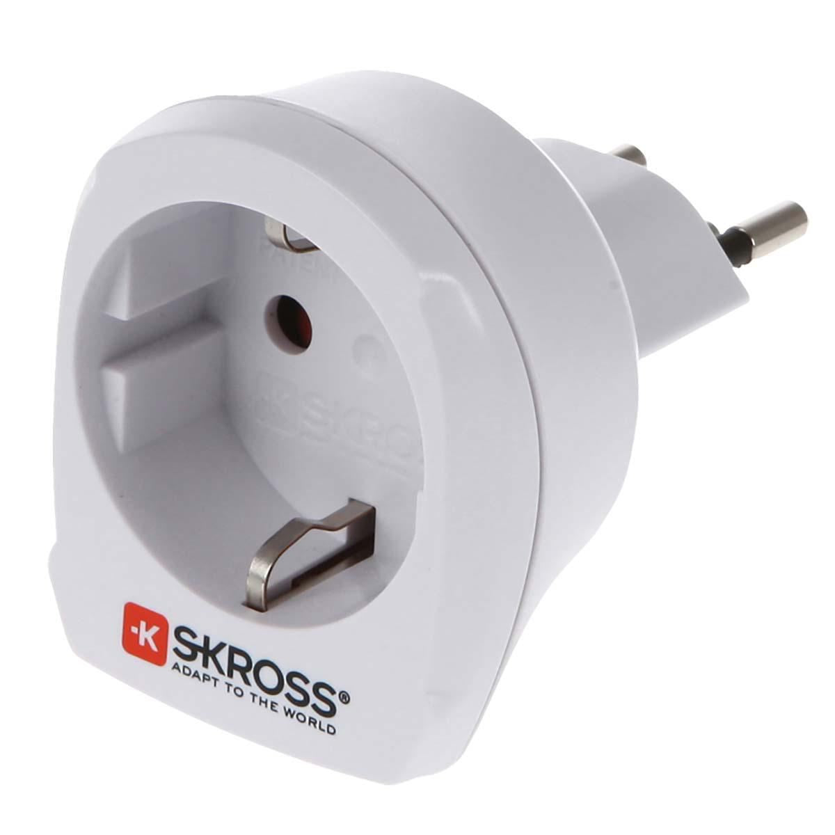 Skross SKross Travel Adapter Europe-to-Switzerland Earthed SKR1500205E