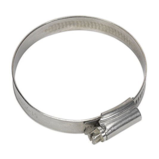 Sealey Hose Clip Stainless Steel 51-70mm Pack of 10 SHCSS2