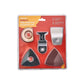 13 Piece Multitool Accessories Set Universal Multi Tools Makita Workmaster - V2541