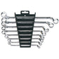 Draper Hi-Torq Deep Offset Metric Ring Spanner Set (8 Piece) - 64607