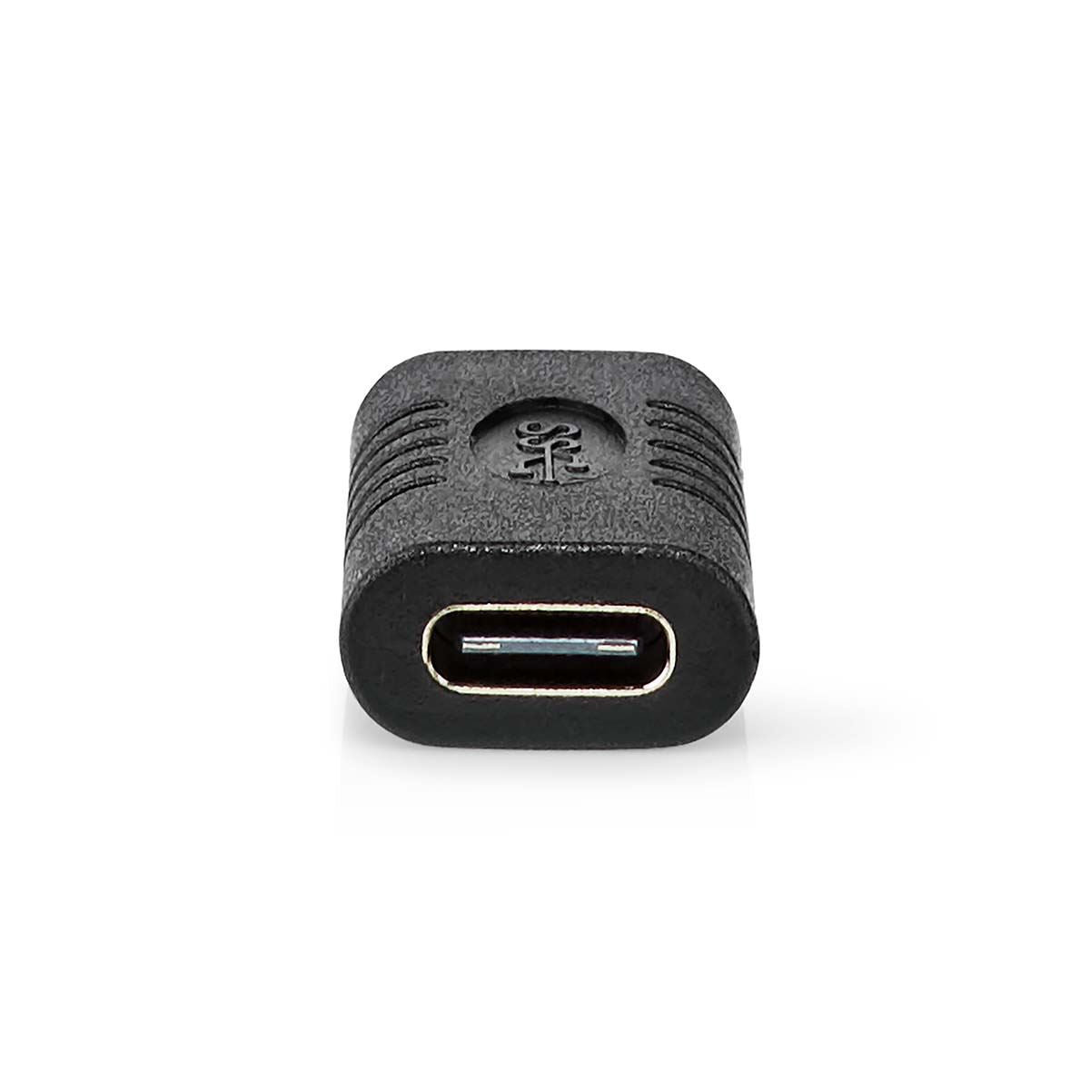 USB Adapter USB 3.2 Gen 2 USB-C Female USB-C Female 10 Gbps Black Polybag - CCGP64900BK