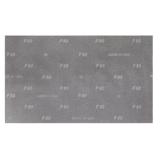 Sealey Mesh Orbital Screen Sheets 12 x 18" 80 Grit - Pack of 10 MOS121880