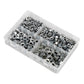 Sealey Steel Nut Assortment 320pc 1/4"-1/2"UNC AB030SN