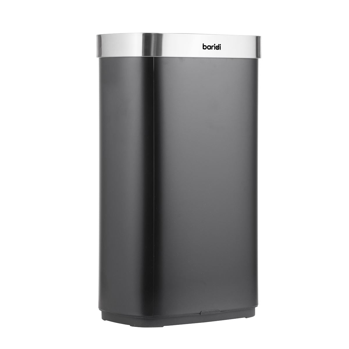 Baridi Sensor Bin 80L - Black/Stainless Steel DH283