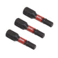 Sealey Premier Hex 4mm Impact Power Tool Bits 25mm - 3pc AK8212