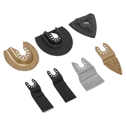 Sealey Multi-Tool All-Purpose Blade Set 7pc SMTS7