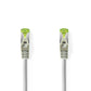 Nedis Cat 7 PiMF Network Cable RJ45 Male to RJ45 Male 1m Grey CCGP85420GY10