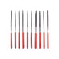 10x Needle File Set High Carbon For Metalwork Soft Grip Jewellers Micro Small - E1750