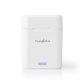 Nedis Fully Wireless Bluetooth® Earphones 3 Hours Playtime Voice Control - HPBT3052WT