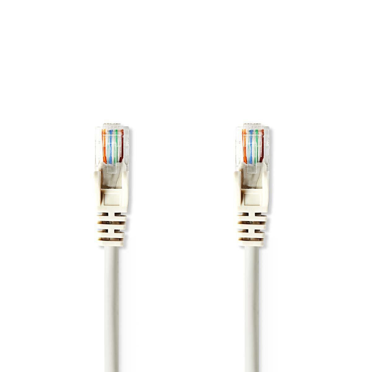 Nedis Cat 5e UTP Network Cable RJ45 Male to RJ45 Male 5m Grey CCGP85100GY50