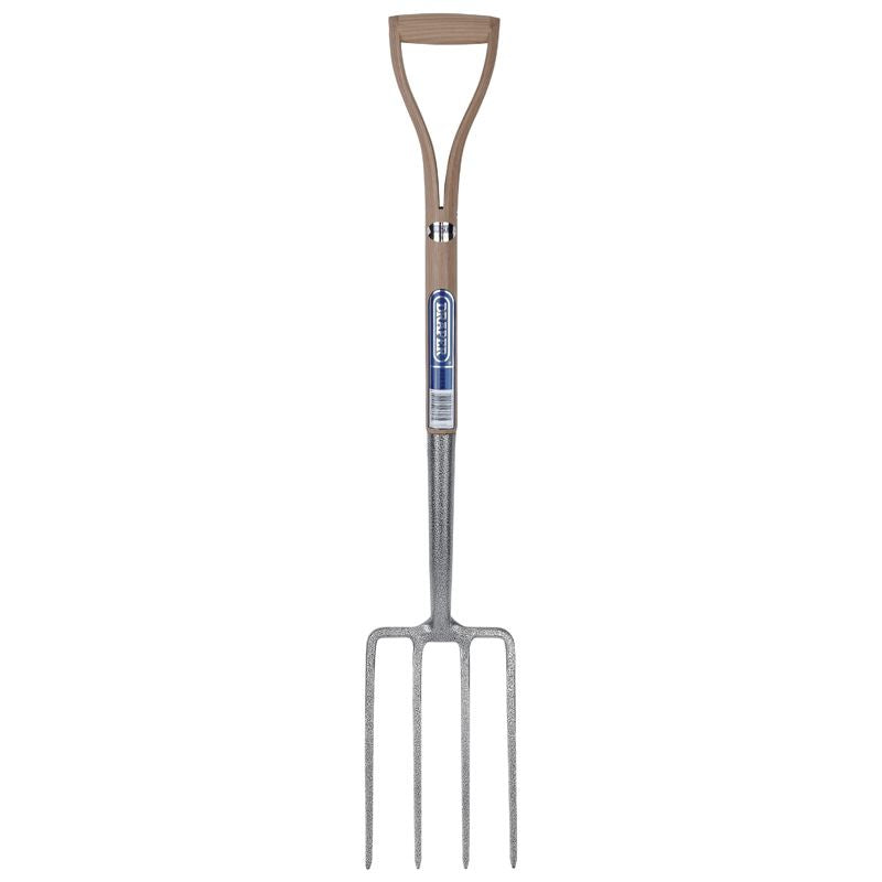 Summer Special Draper Tools Carbon Steel Garden Fork with Ash Handle - 14301