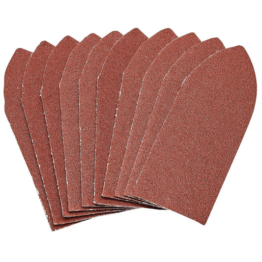 Draper 99262 32 x 92mm 120G Hook and Loop Aluminium Oxide Sanding Sheets 10pk