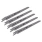 Sealey Reciprocating Saw Blade Clean Wood 150mm 10tpi - Pack of 5 SRBS644H