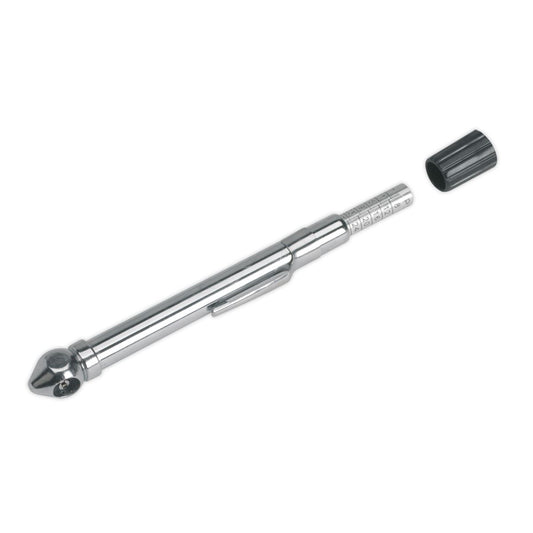 Sealey Tyre Pressure Gauge with Pocket-Clip 6-50psi TSTPG9