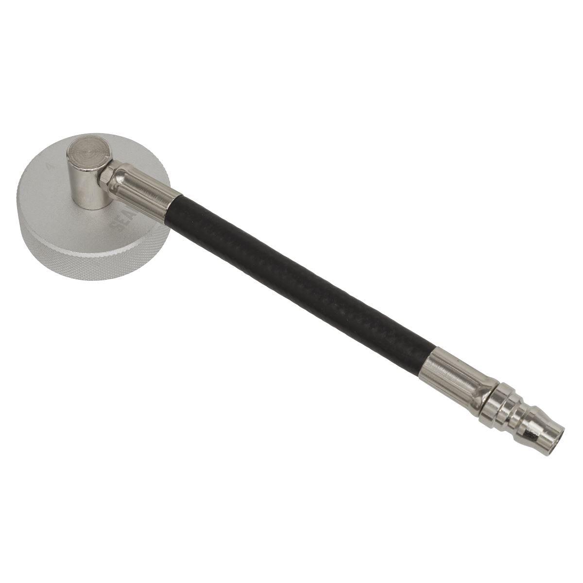 Sealey Brake Pressure Bleeder Cap 45mm - Connector With Hose 90� VS0204C4