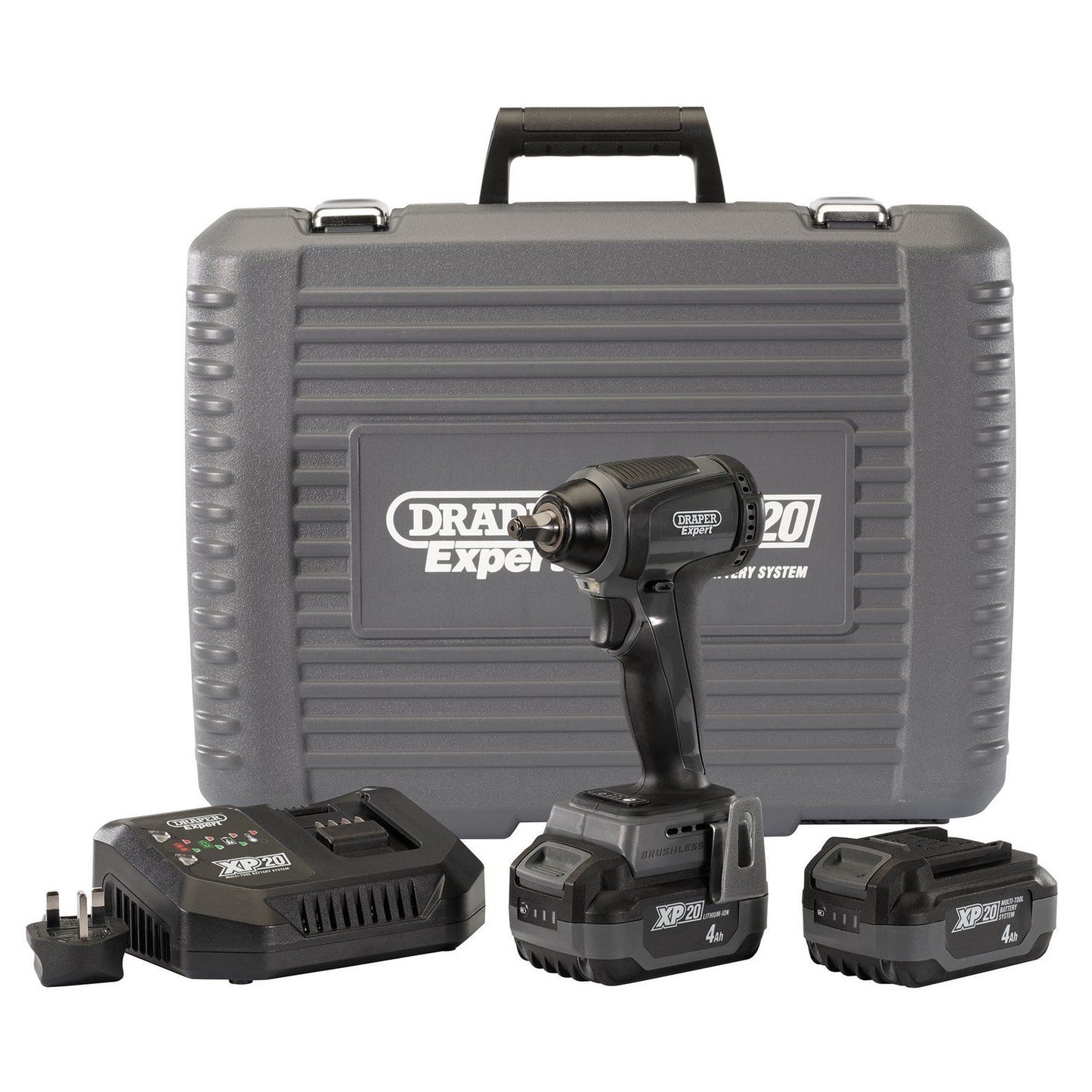 Draper Expert XP20 ¾” DRIVE 20V BRUSHLESS IMPACT WRENCH KIT *UNUSED SEALED* - 98963