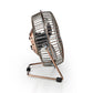 Nedis Metal Mini Fan 15cm Diameter USB Powered Copper