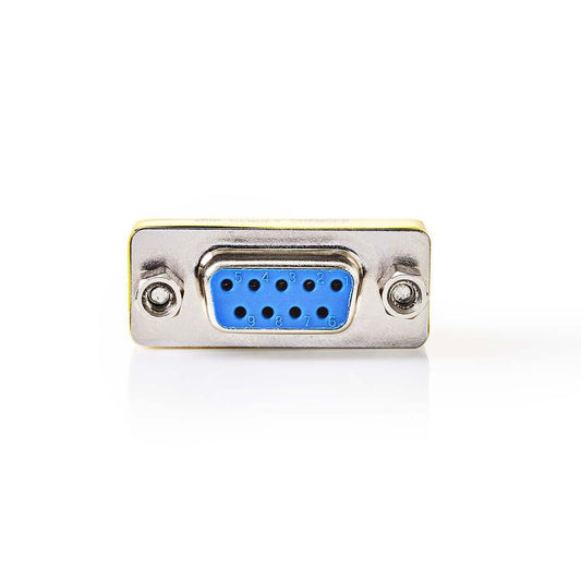 Serial Adapter Adapter D-SUB 9-Pin Female D-SUB 9-Pin Female Nickel Plated Metal
