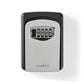 Nedis Vault Key Safe Combination Dial Lock Indoor and Outdoor Grey/Black - KEYCC01GY