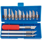 Draper 1x 16 Piece Modellers Tool Kit Garage Professional Standard Tool 21834