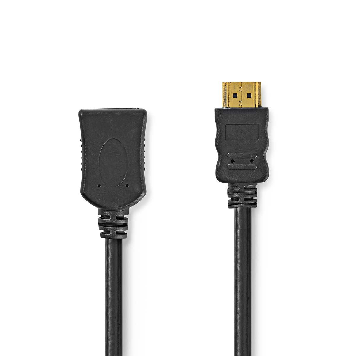 Nedis High Speed HDMI Cable with Ethernet HDMI Output 4K@30Hz 10.2 Gbps 2m