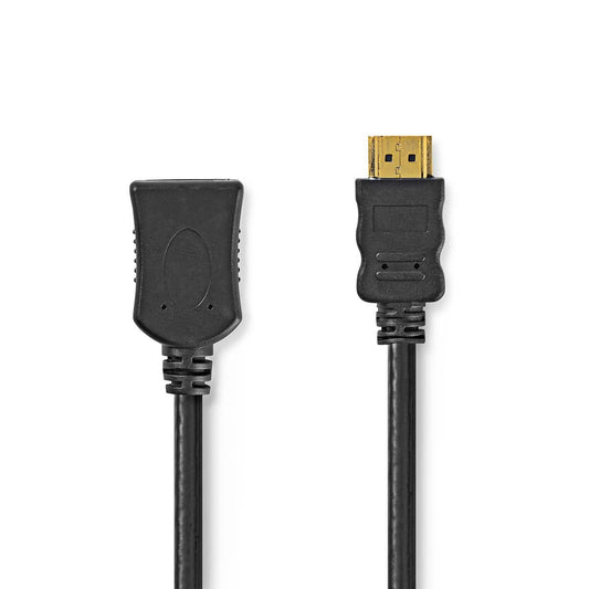 Nedis High Speed HDMI Cable with Ethernet HDMI Output 4K@30Hz 10.2 Gbps 2m