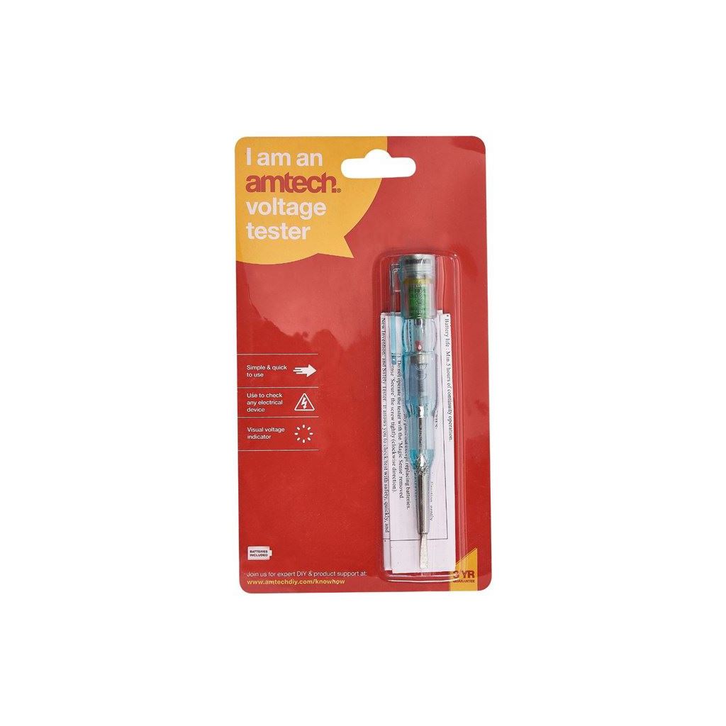 Electric Mains Testers Screwdriver Digital Voltage Circuit Tester All Weather - L4850