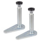 Sealey 2pc Lifting Platform Adjustable Small Saddle Adaptor EVBT10