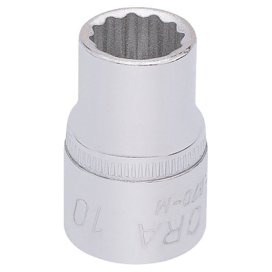 Draper 10mm 3/8" Square Drive Elora Bi-Hexagon Socket 25862