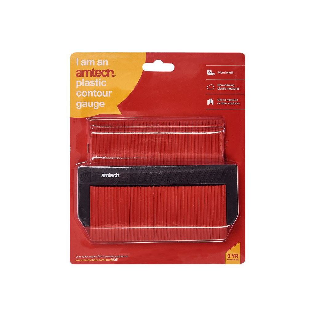 Contour Gauge 160mm Plastic For Shaping Wood Tiles Carpet Laminate Flooring - P3205