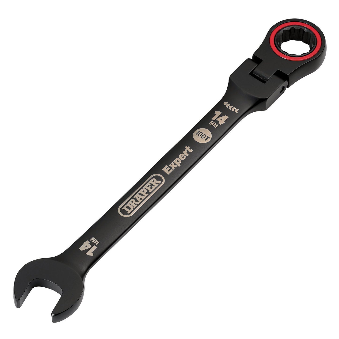 Draper 14mm Flex Head Ratchet Spanner 8241FMM/BK - 03920