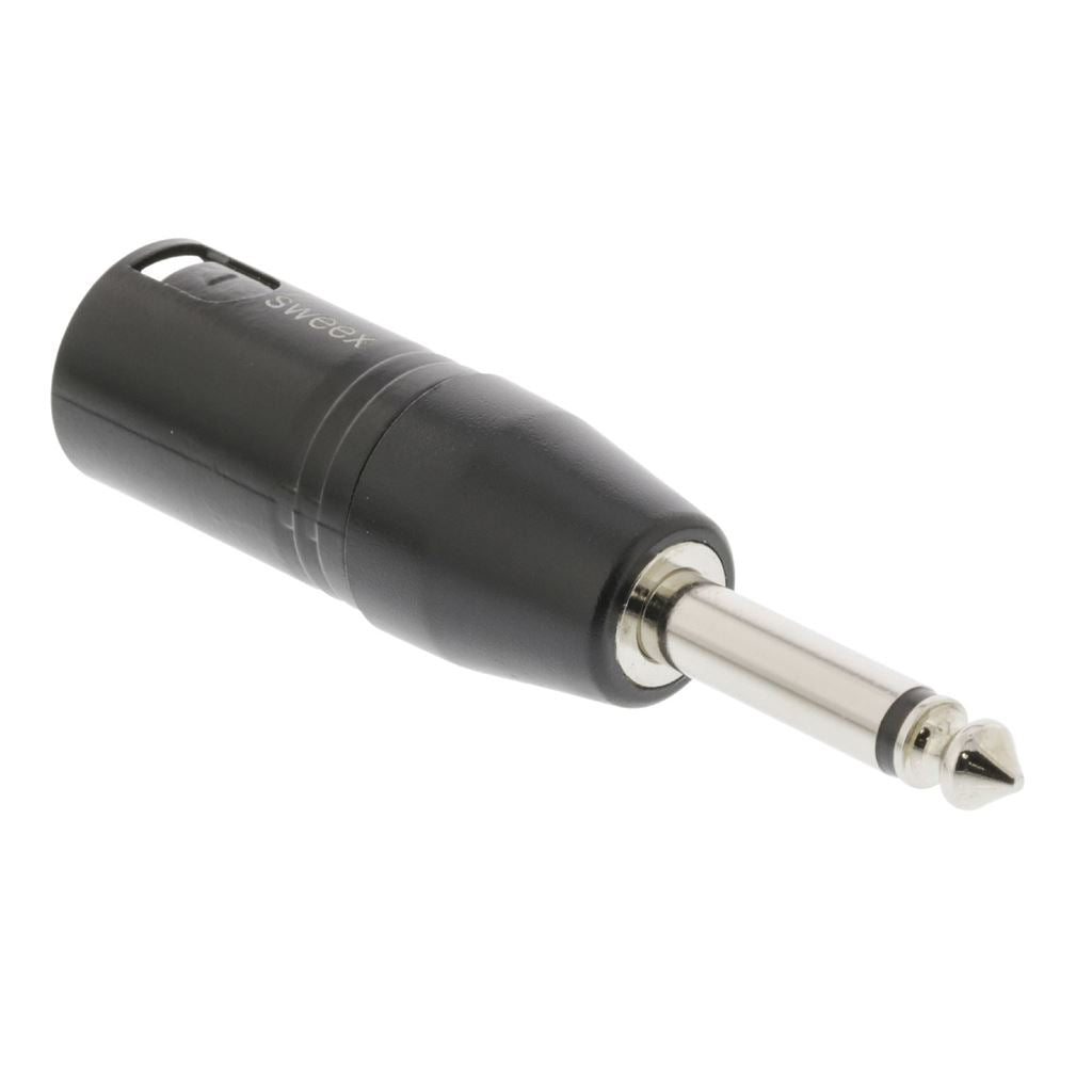 Sweex XLR Adapter XLR 3-Pin Male to 6.35mm Male Black SWOP15942B - COTP15942BK