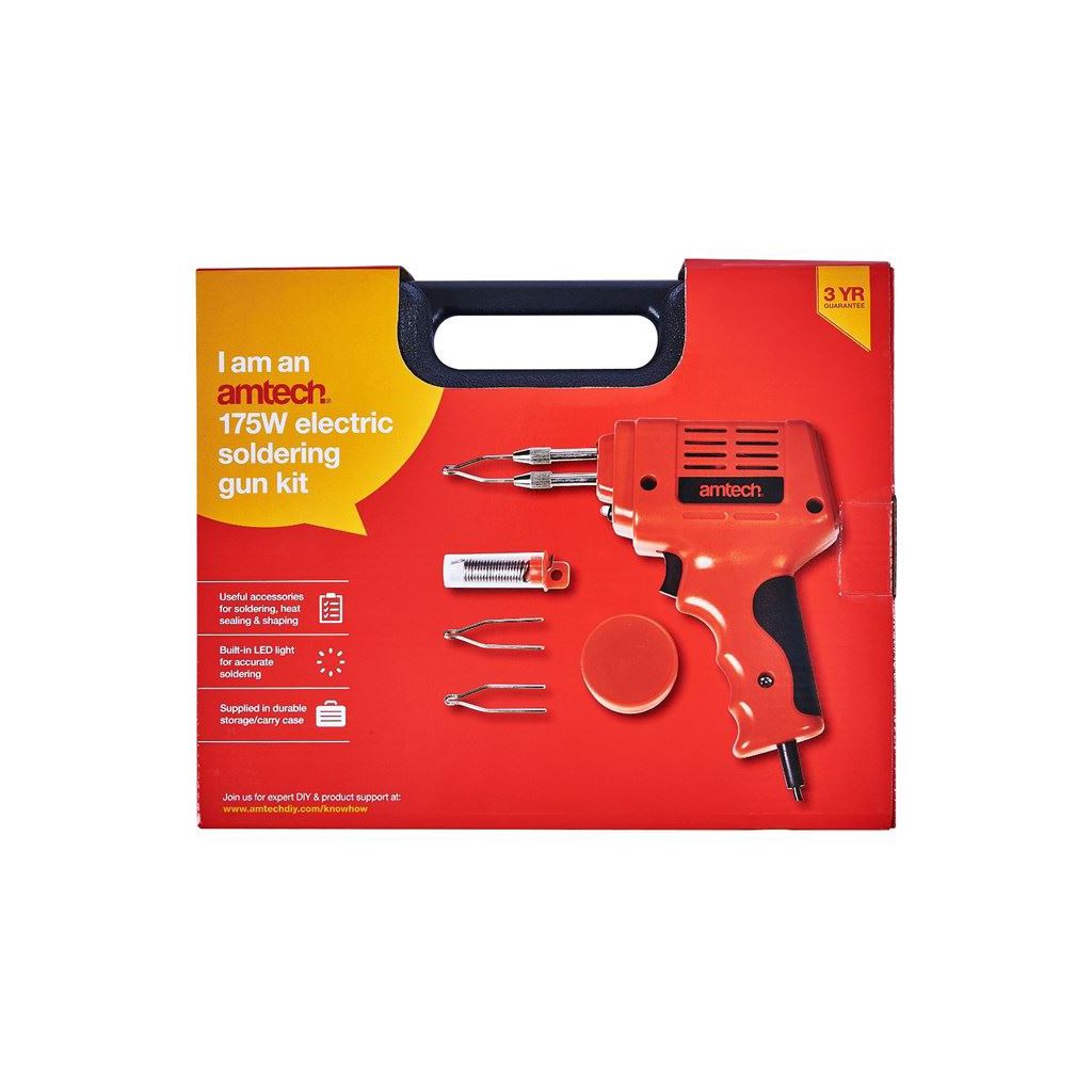Amtech 175W Electric Soldering Gun Kit - S1738